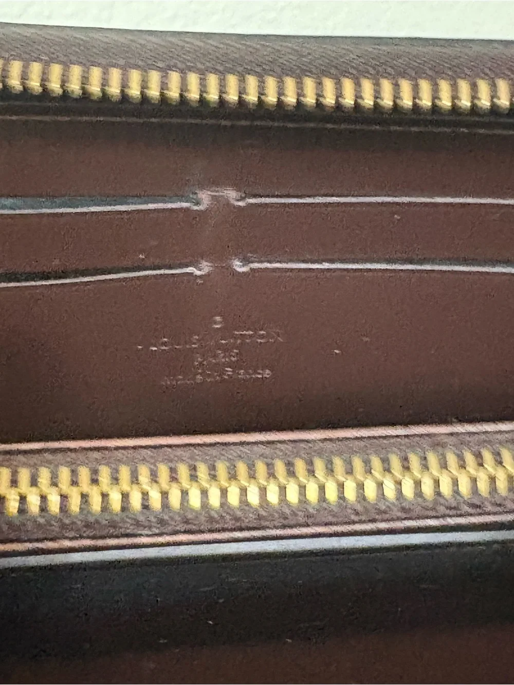 Authentic Louis Vuitton Monogram Vernis Long Wallet